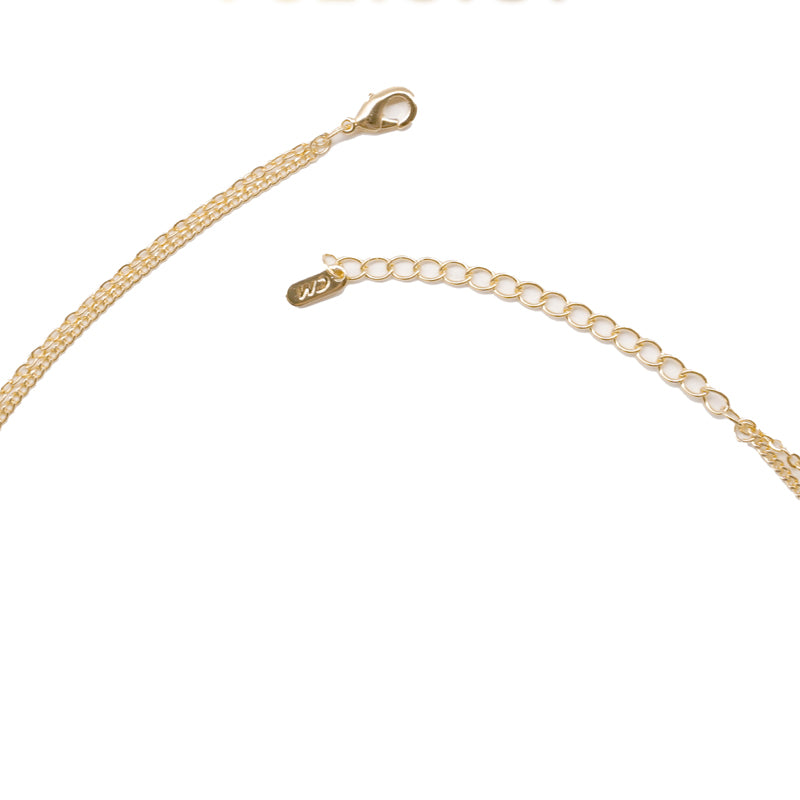Cross & Heart Charm Choker