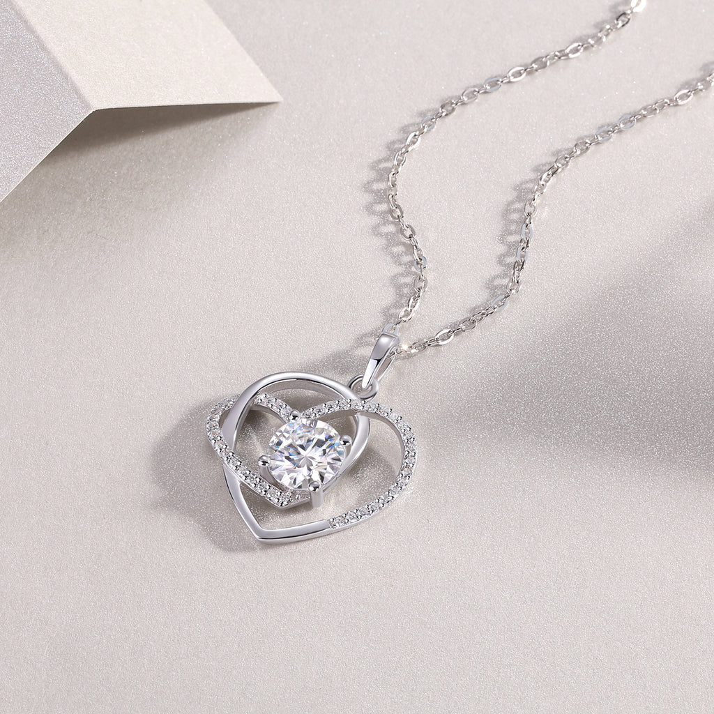 Twin Hearts Pendant