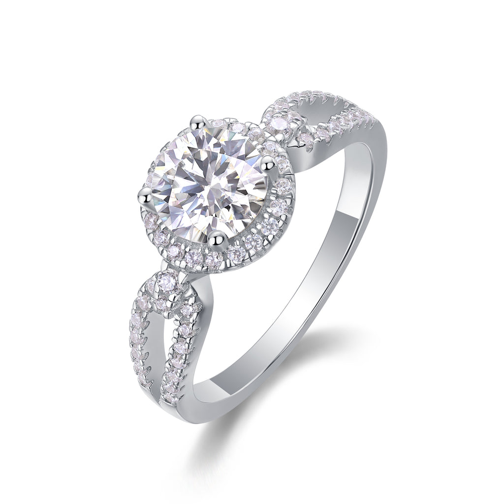 Wide One-Carat Band