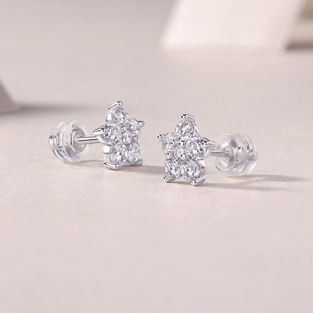 Paris Flower Studs