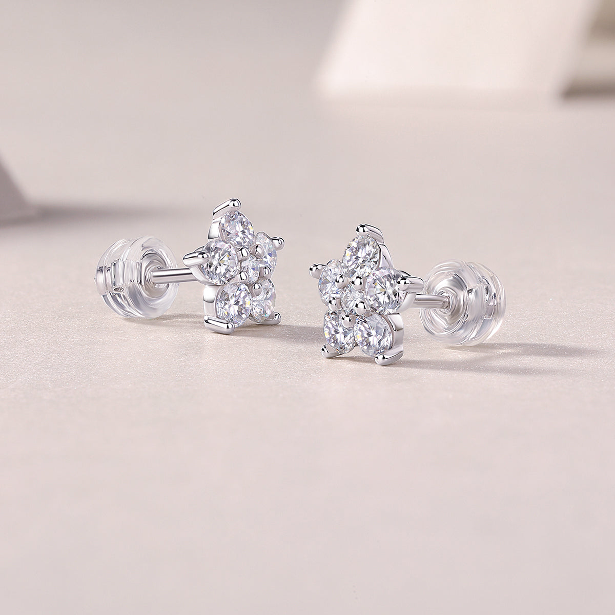 Paris Flower Studs