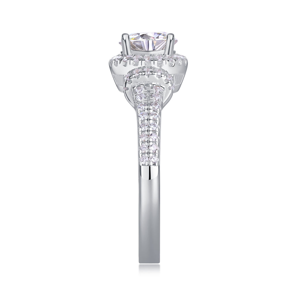 One-Carat Solitaire Band