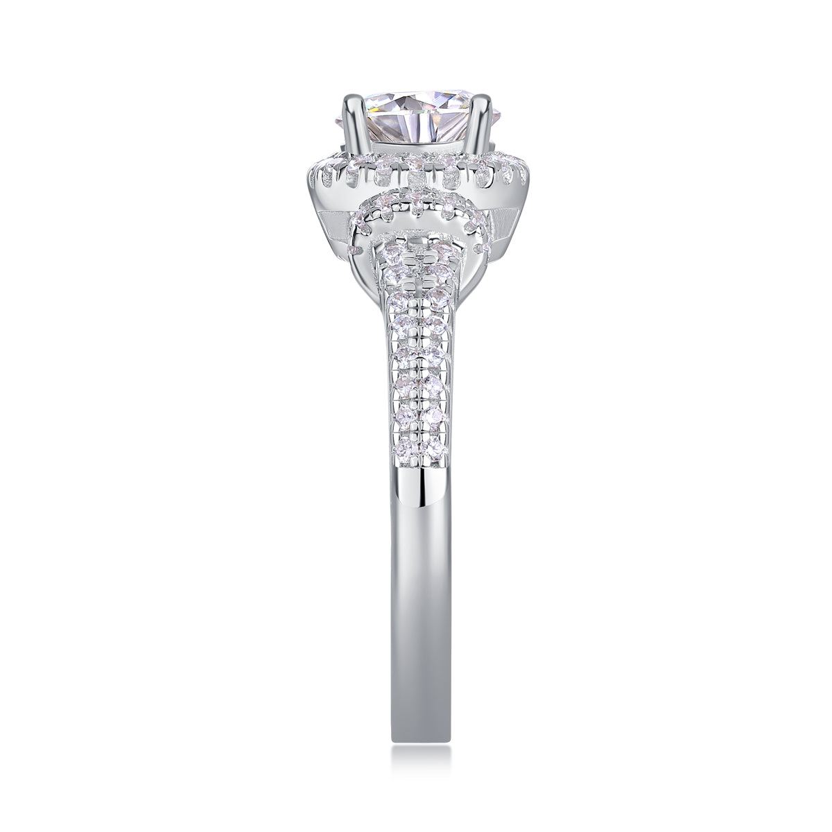 One-Carat Solitaire Band