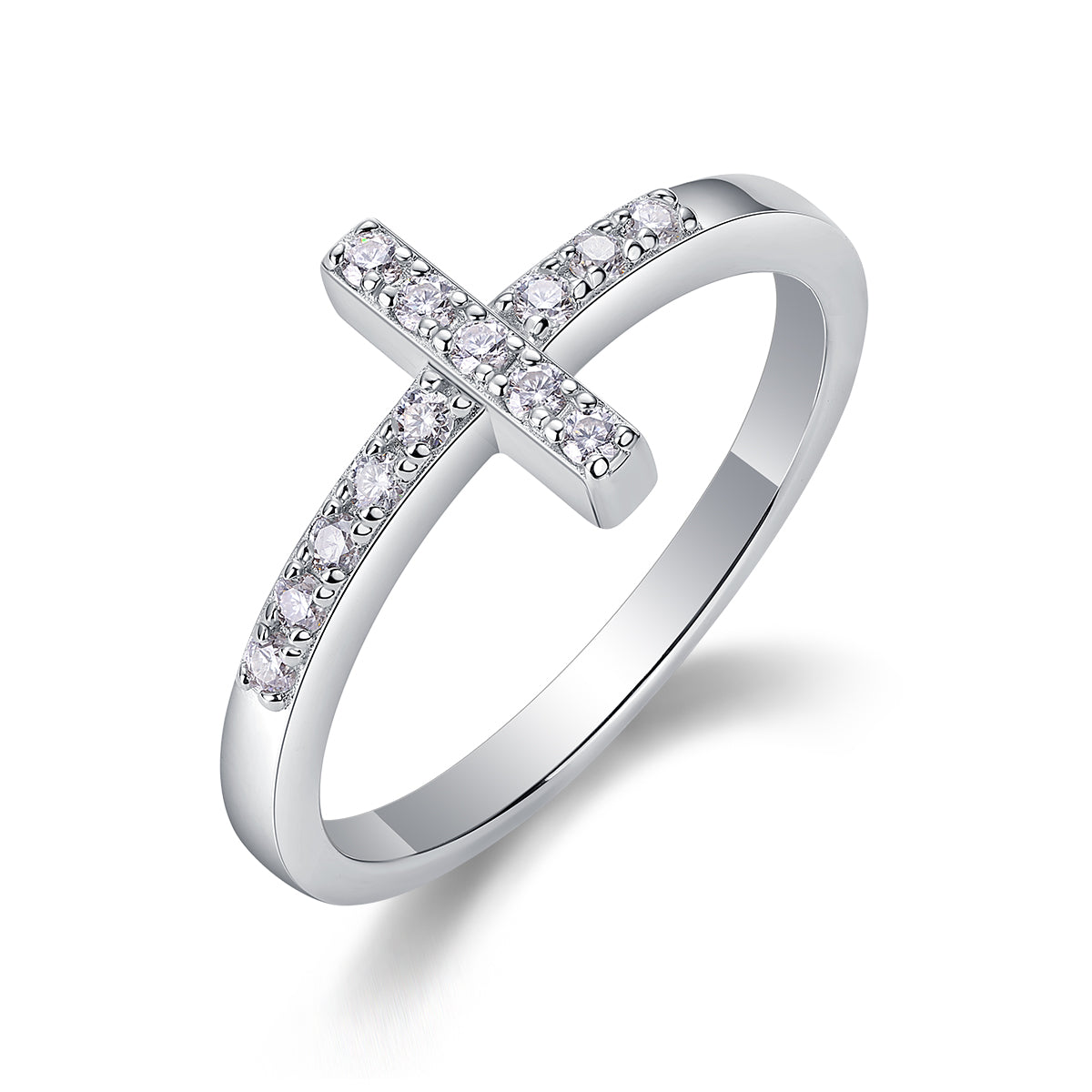 Holy Light Cross Ring