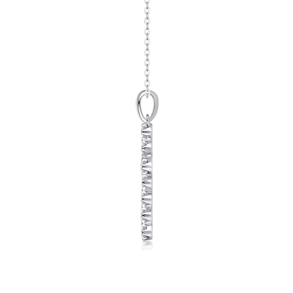 Pavé Bar Lariat