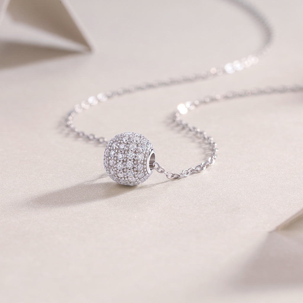 Pavé Sphere Necklace