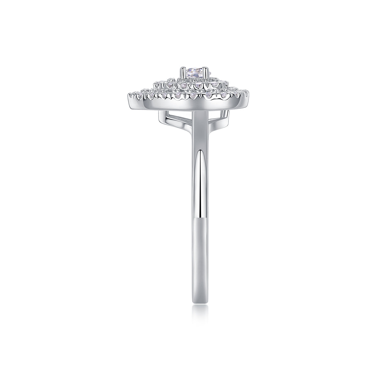 Pear Pavé Ring