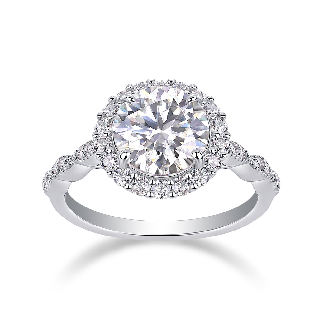 Starlight Solitaire Ring