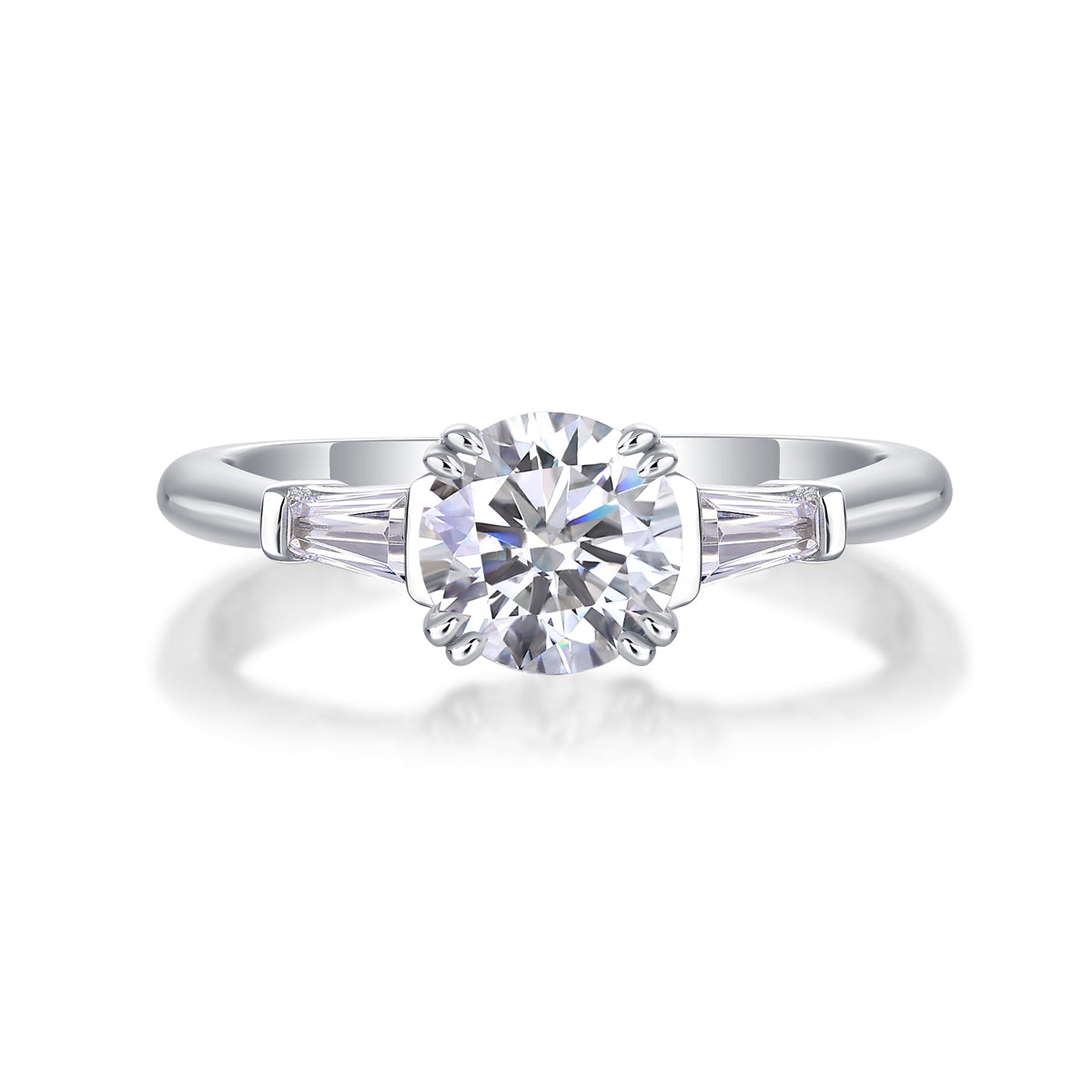 Tapered Baguette Solitaire