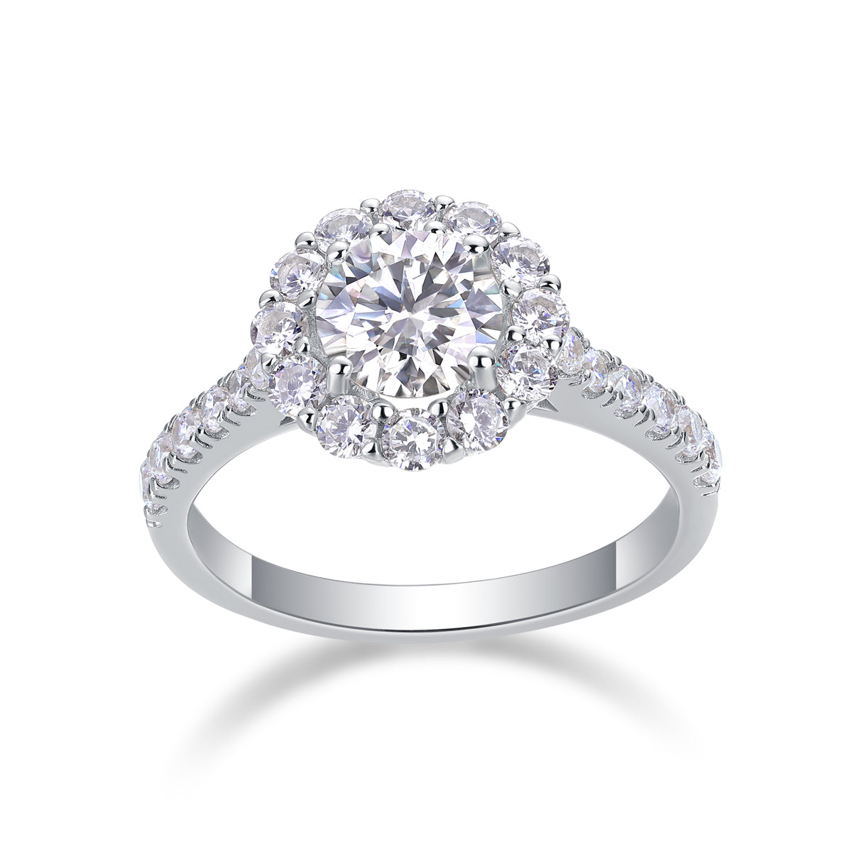 Petal Halo Ring