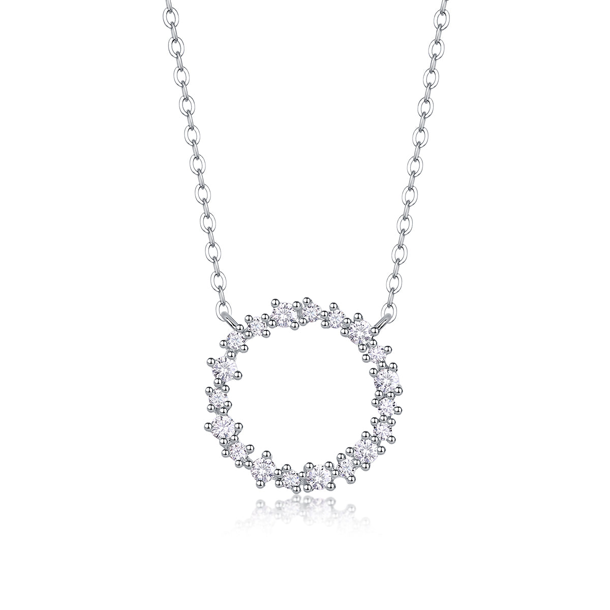 Open Circle Necklace