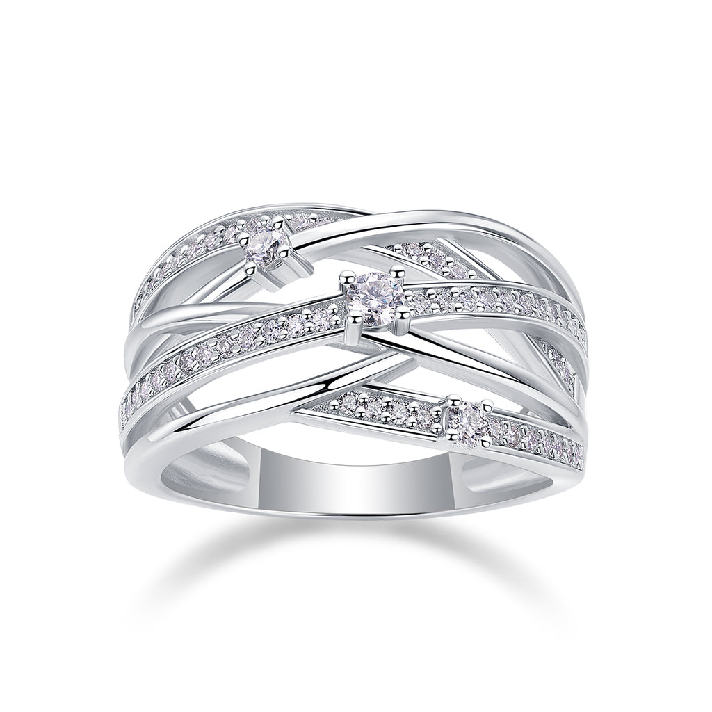 Star Pavé Ring