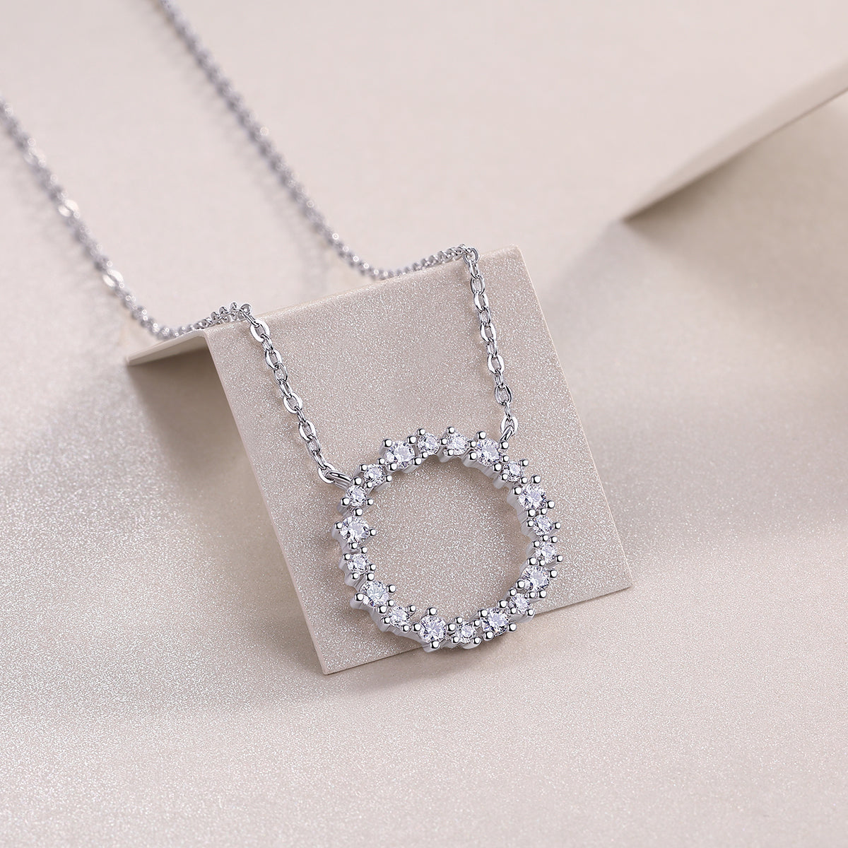 Open Circle Necklace