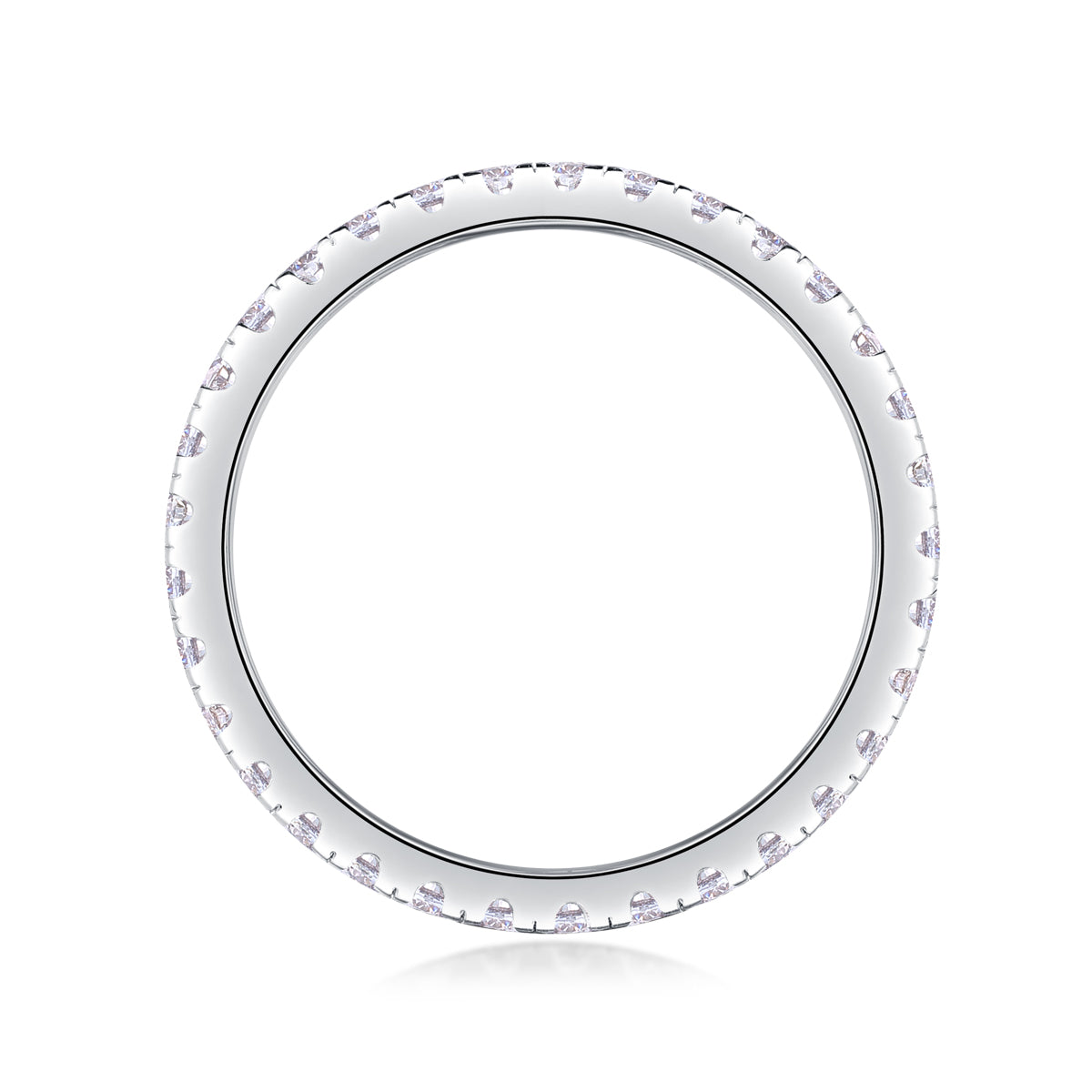 Single Row Pavé Ring