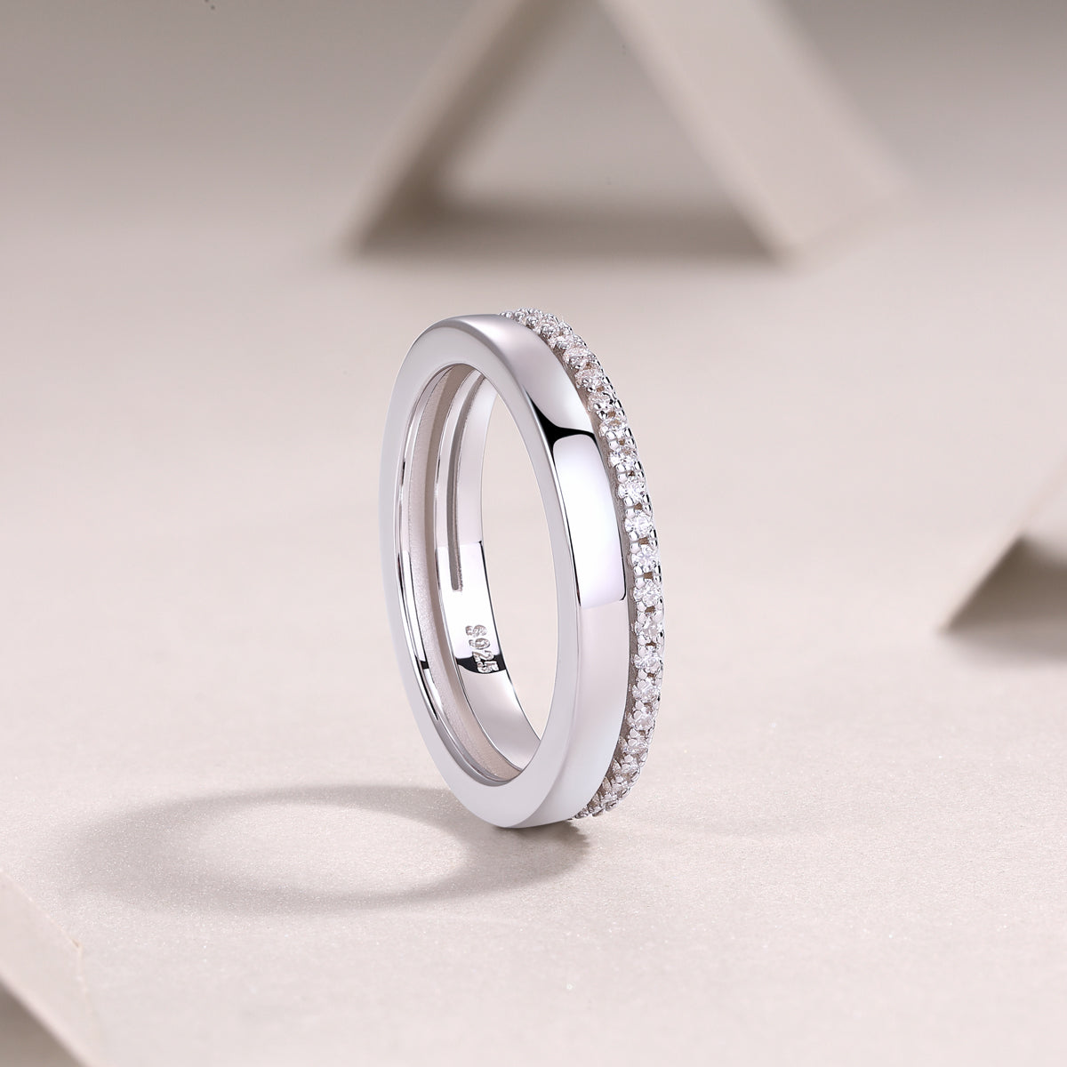 Duo Stack Ring