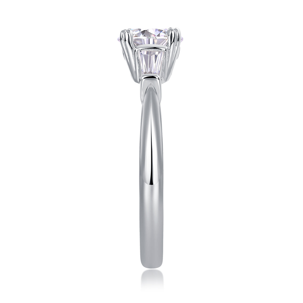 Tapered Baguette Solitaire