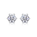 Freehand Flower Studs