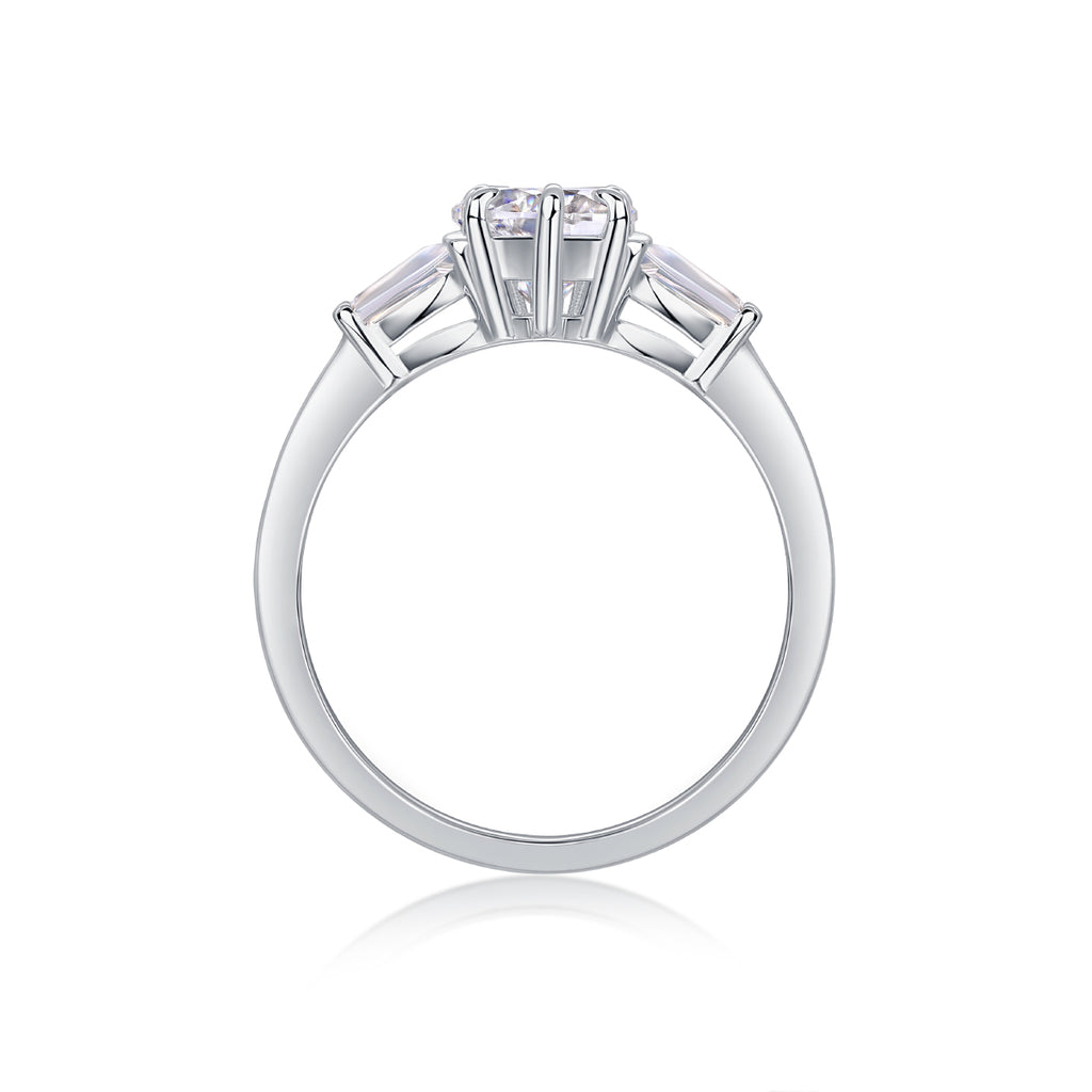 Heart-Cut Ring