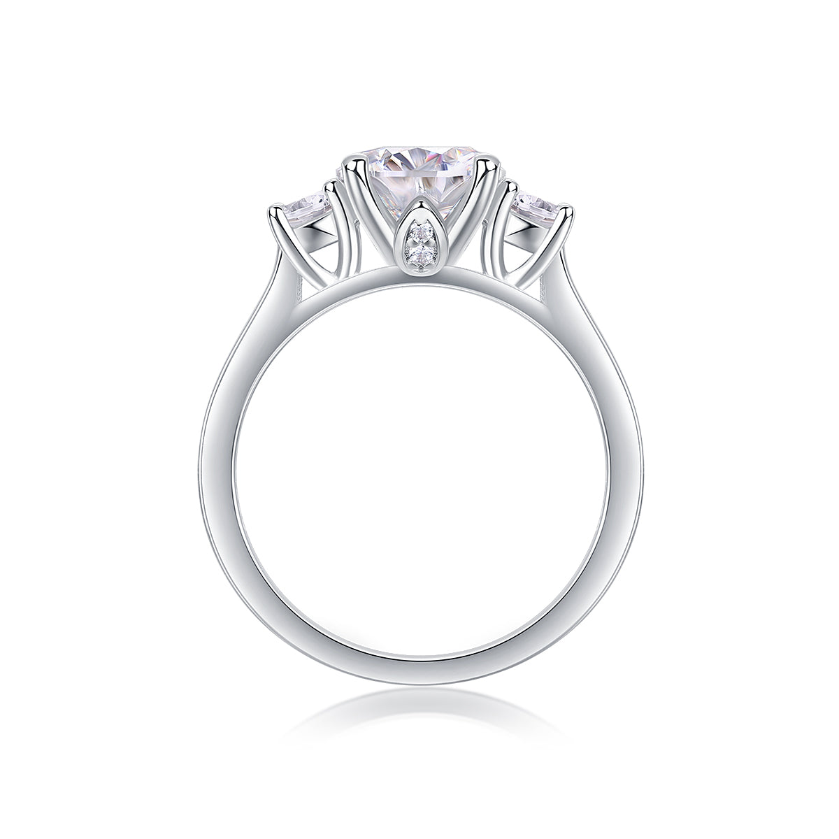 One-Carat Round Ring