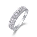 Wide Pavé Band