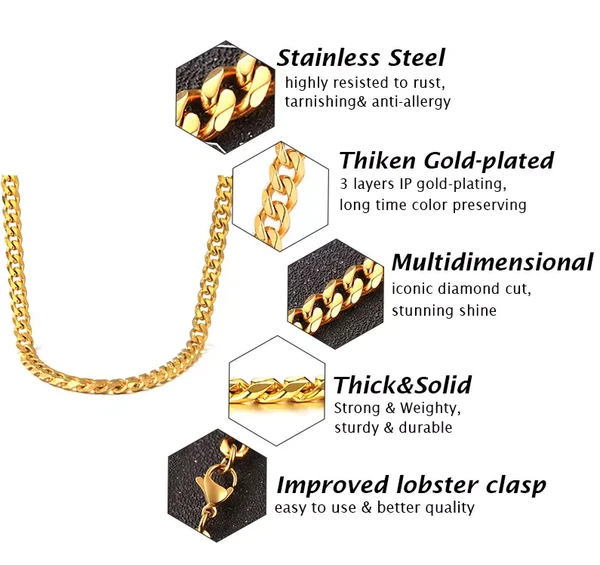 Cuban Curb Chain — 7mm