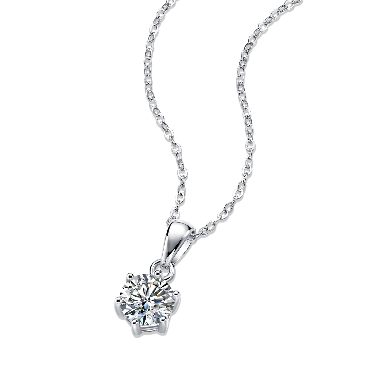 Breeze Solitaire Pendant