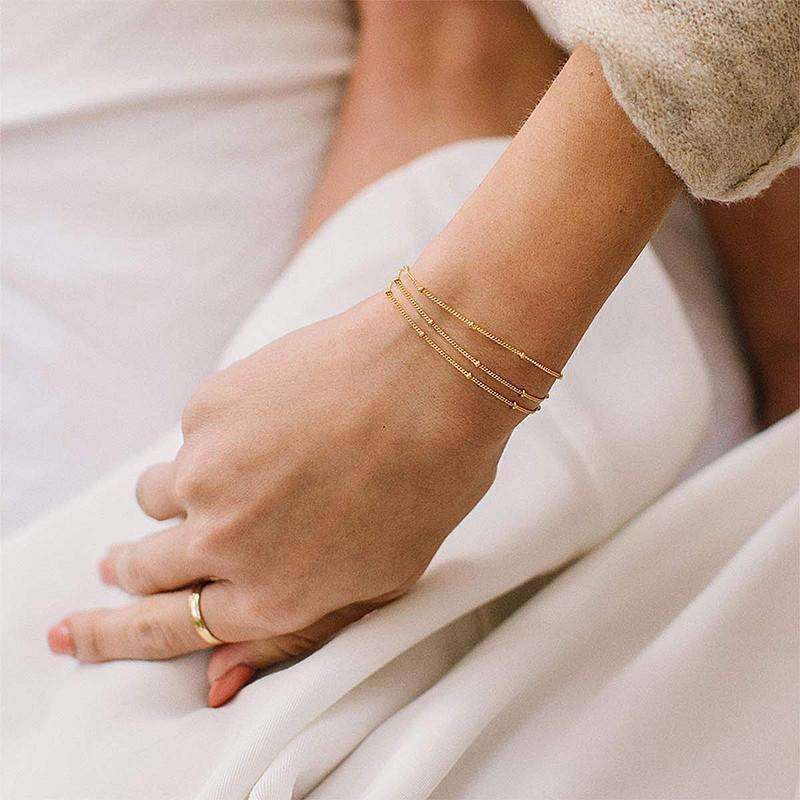Dainty Gold-Filled Chain Bracelet