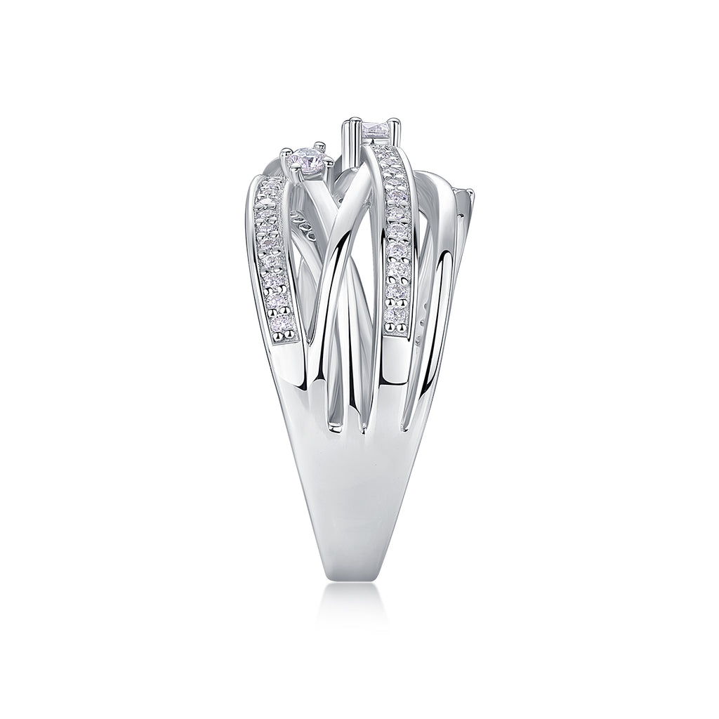 Star Pavé Ring