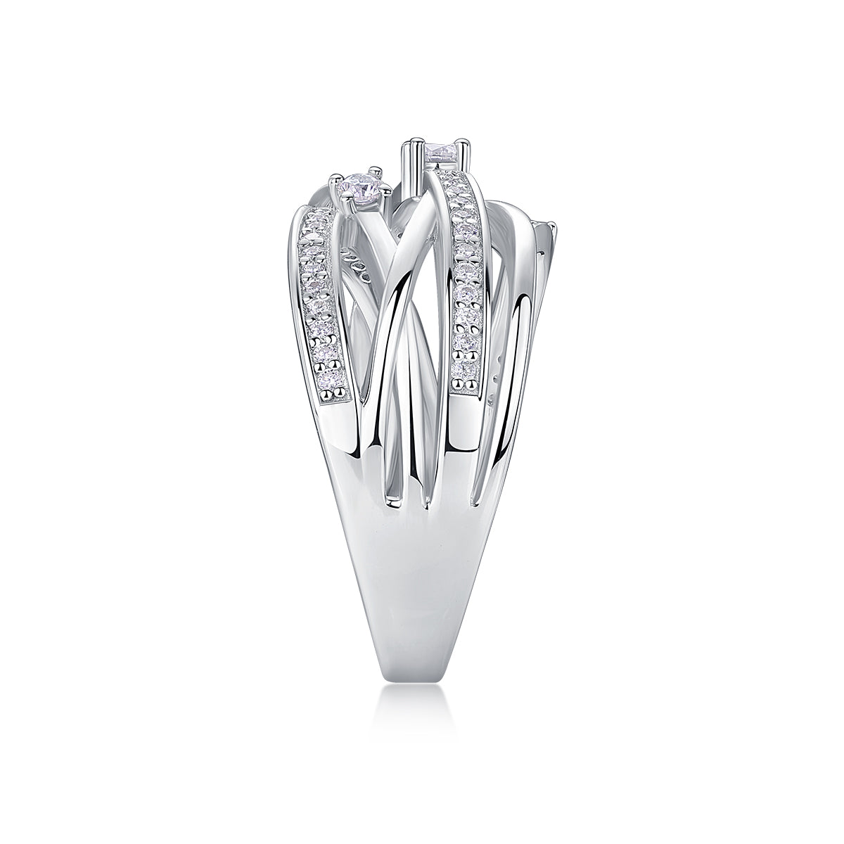 Star Pavé Ring