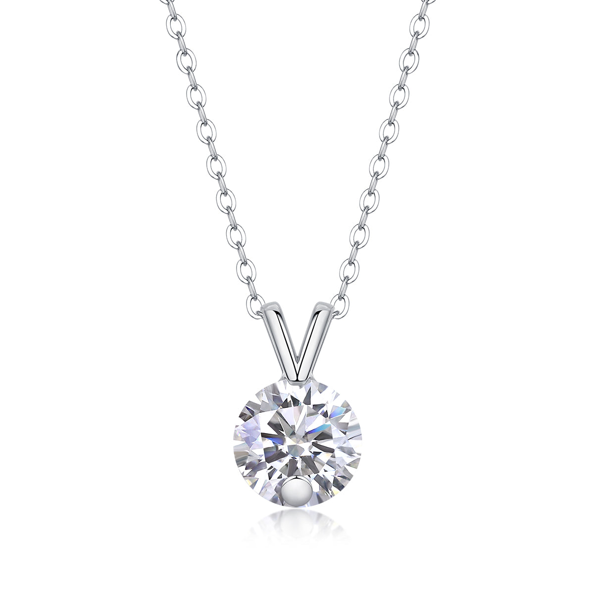 V-Chain Sparkle Pendant