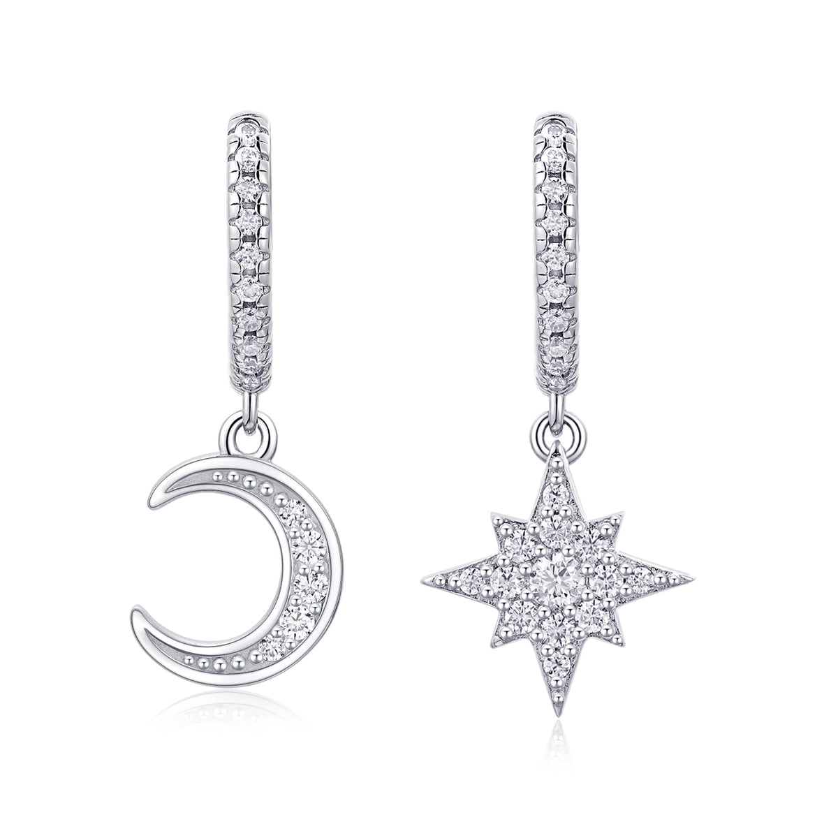Moon & Star Drop Huggies