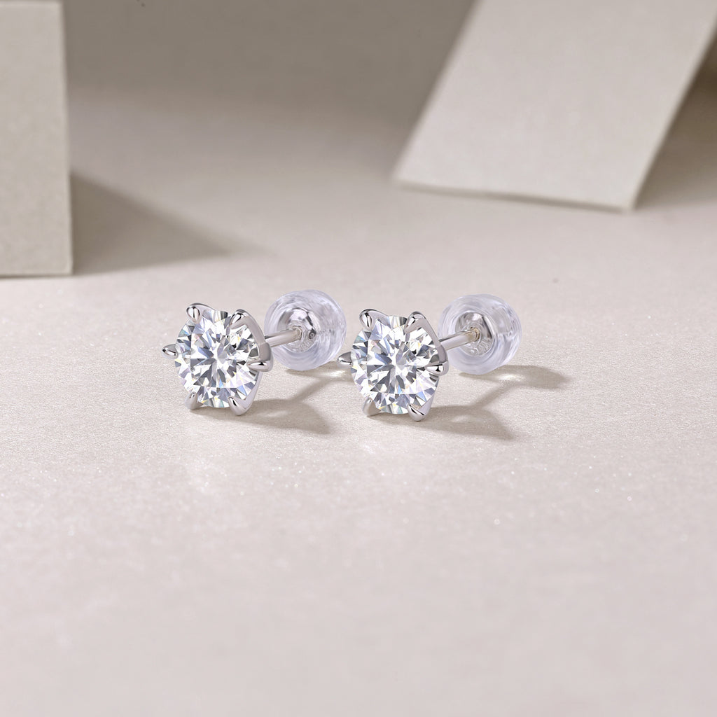 Six-Claw Solitaire Studs