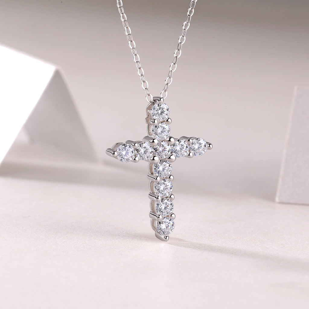 Pavé Cross Pendant