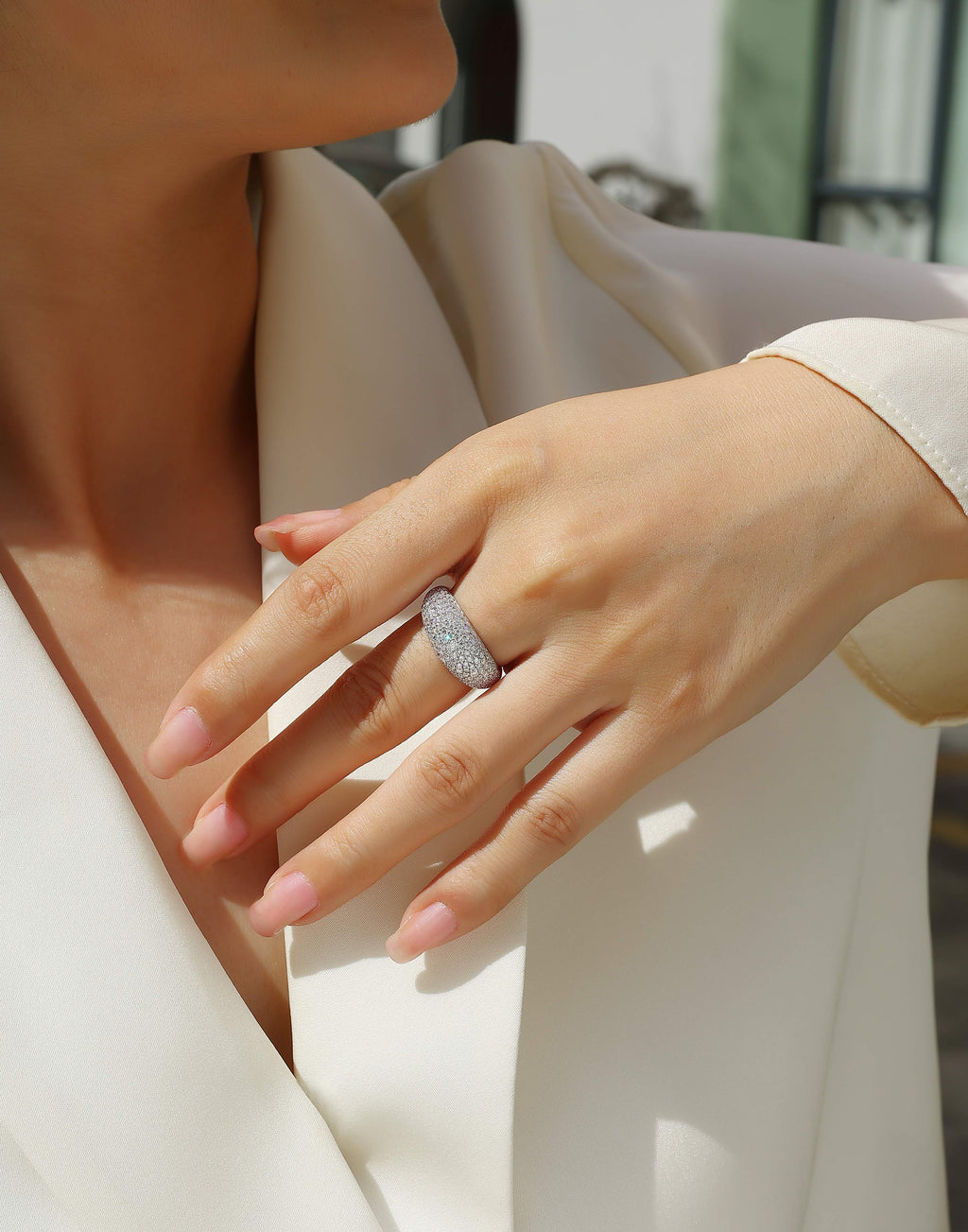 Pavé Dome Ring