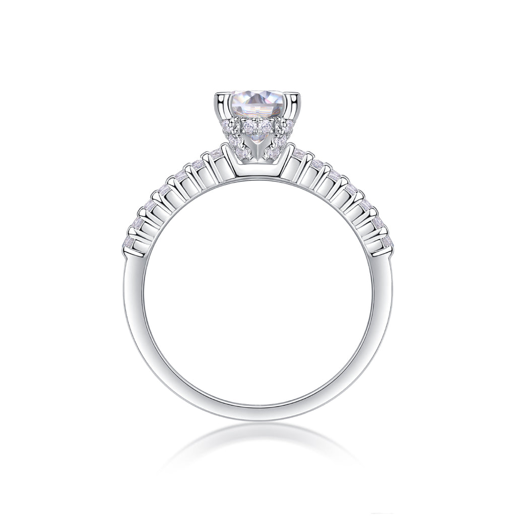 Row Solitaire Ring