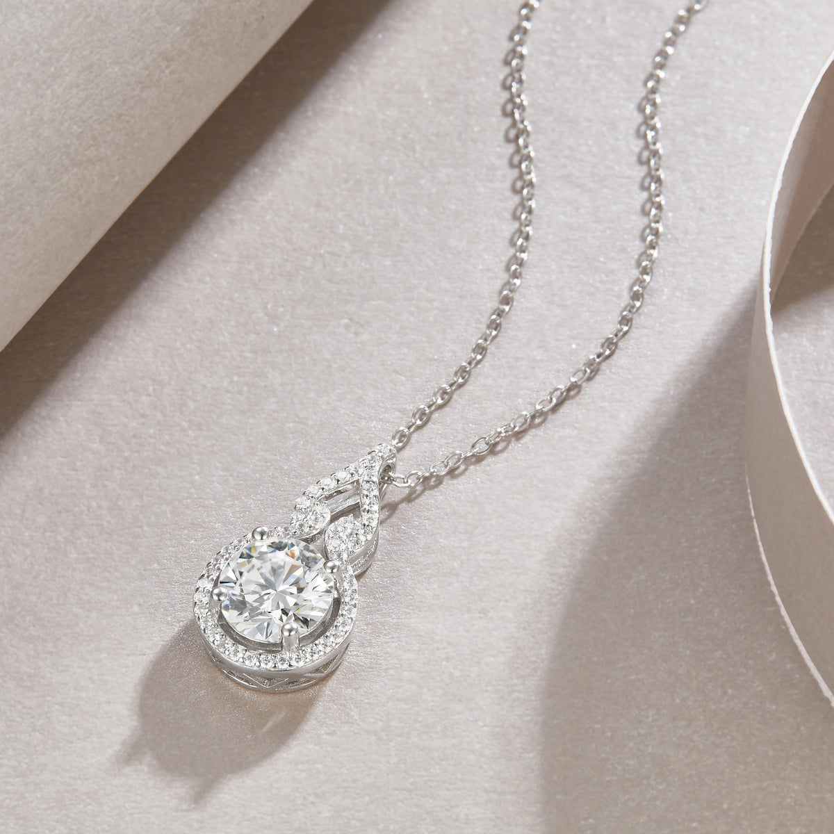 Halo Drop Pendant