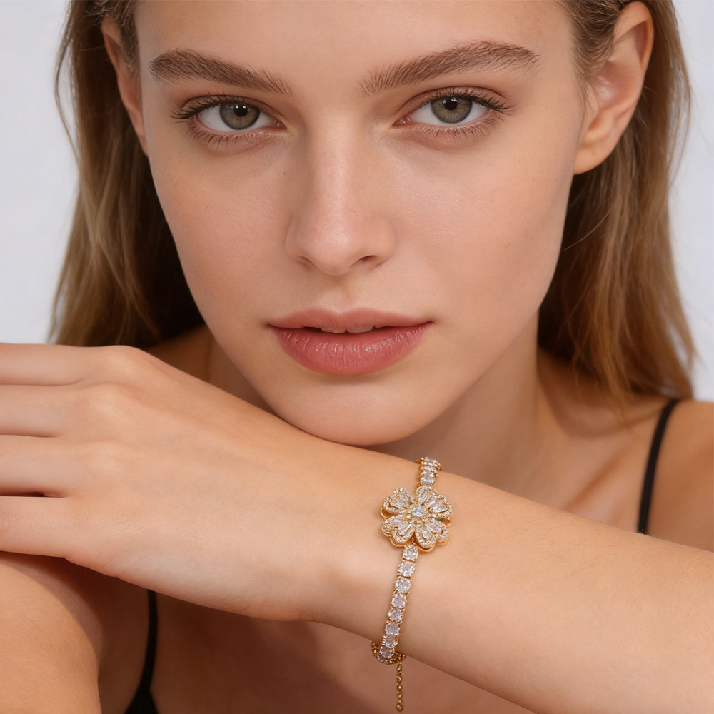 Bloom Pavé Bracelet