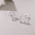 Pavé Horseshoe Studs