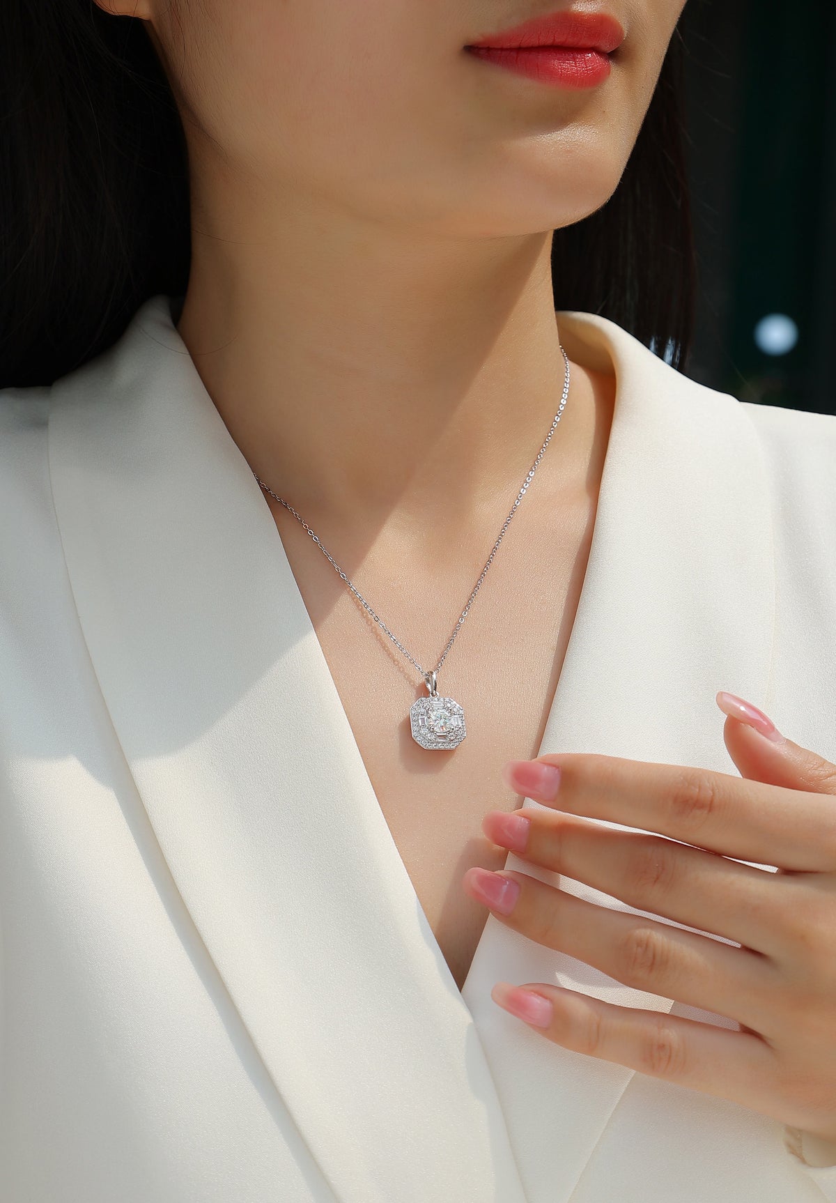 Square Locket Pendant