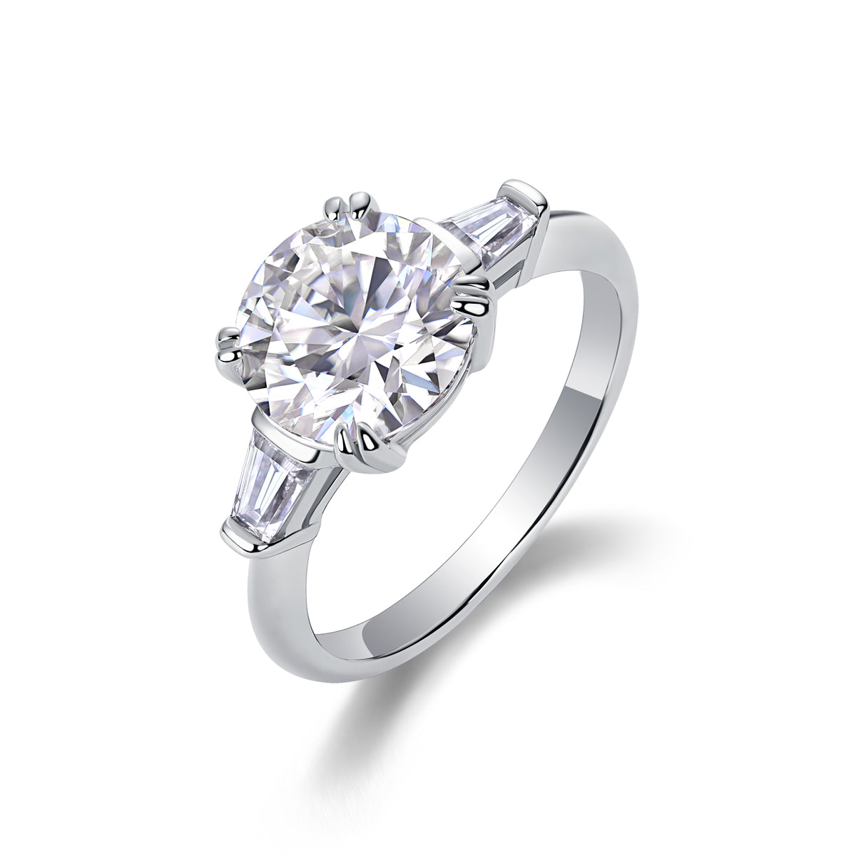 Step Solitaire Ring