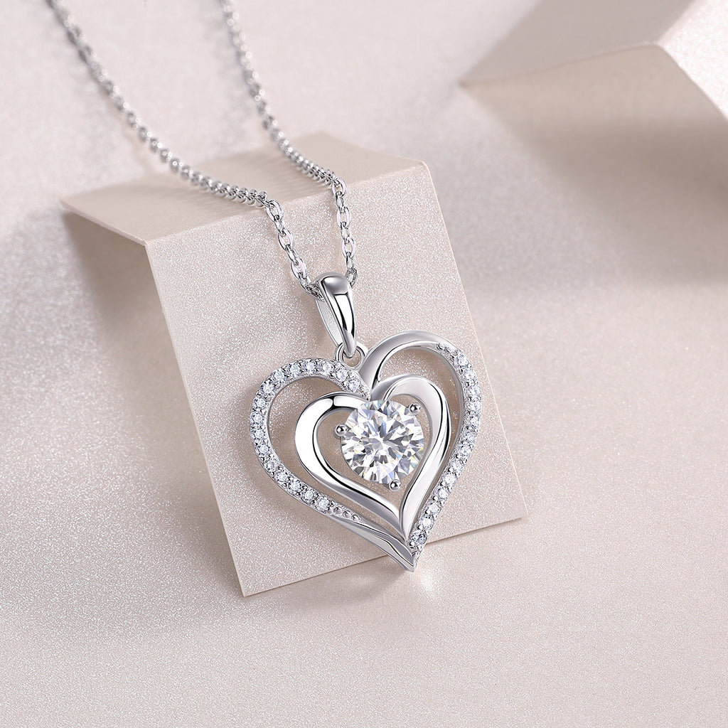 Double Heart Pendant