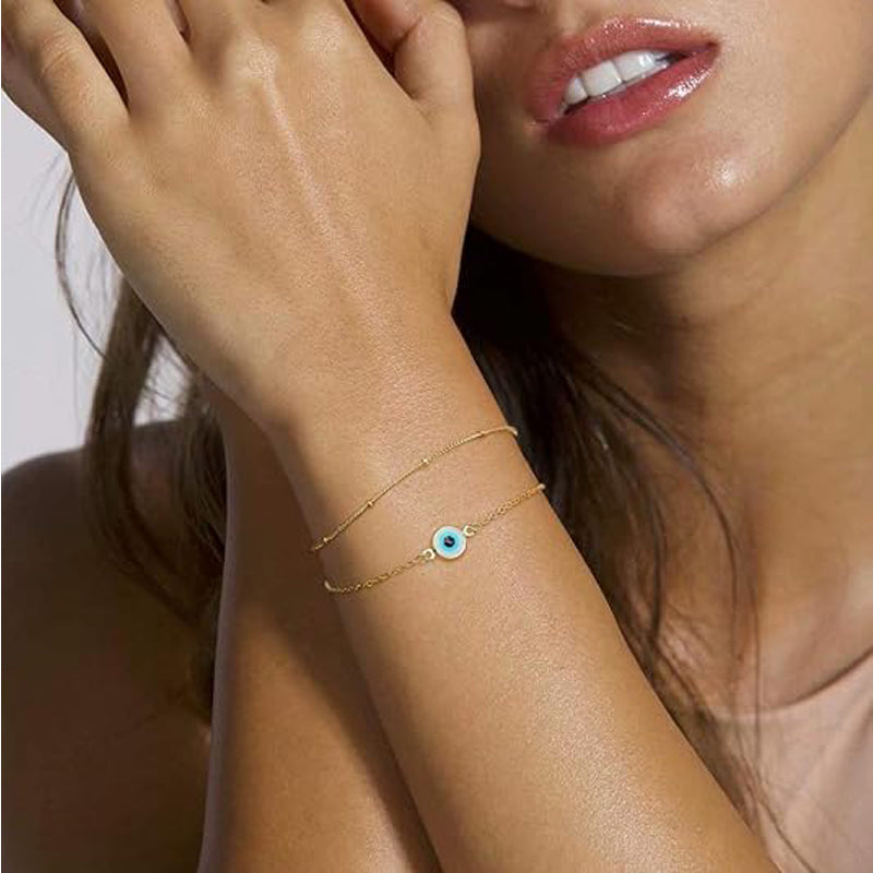 Oval Chain Bar Bracelet