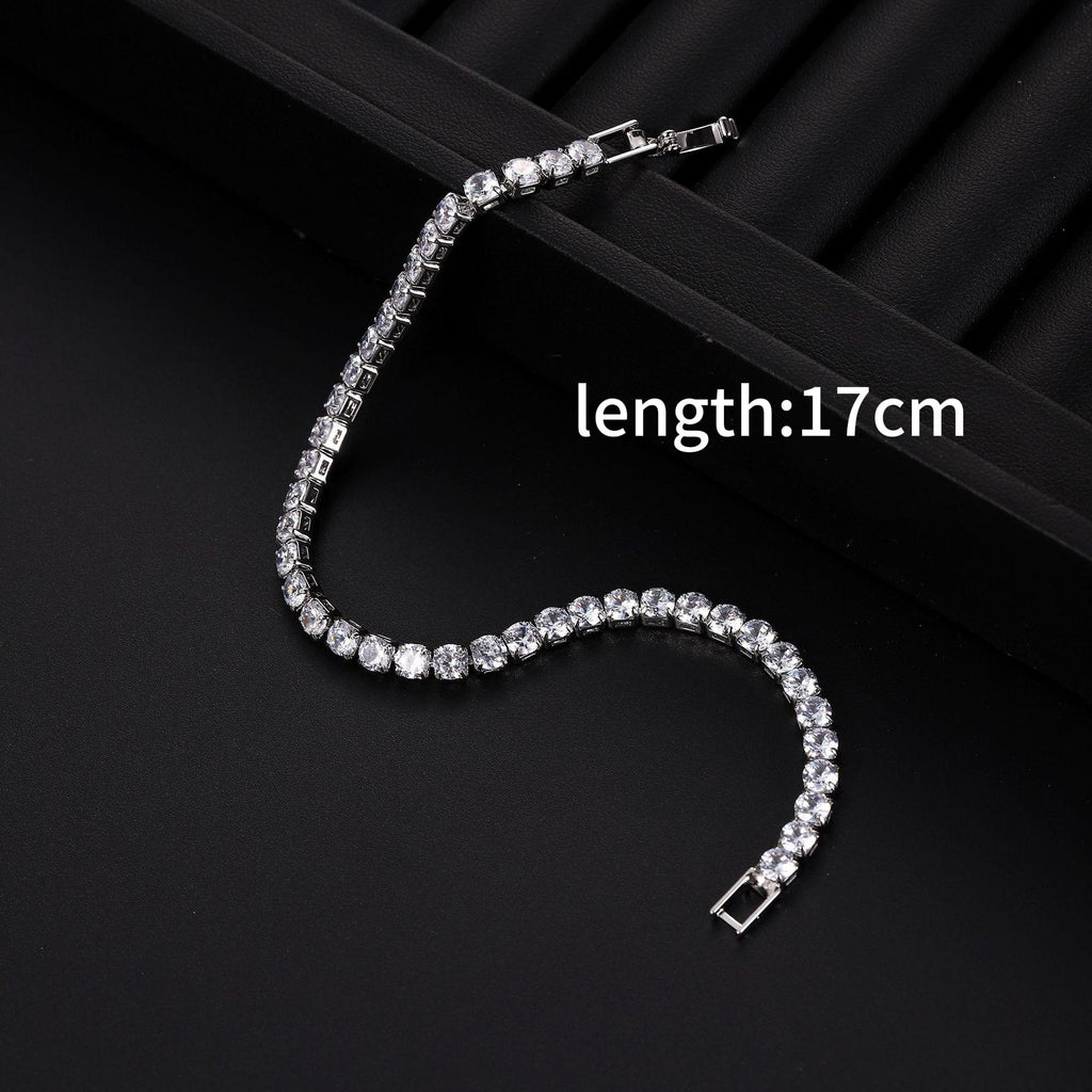 Rose Tennis Bracelet