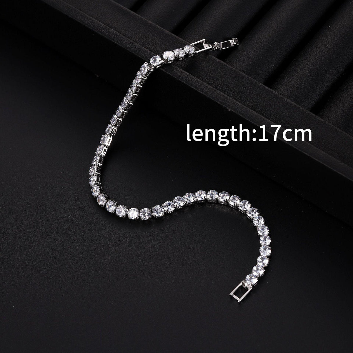 Rose Tennis Bracelet