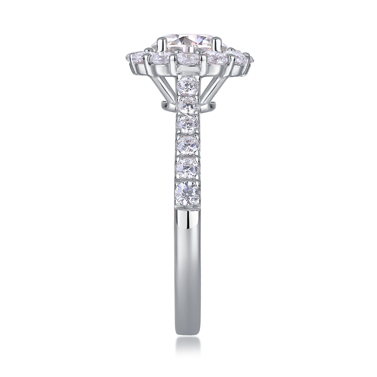 Petal Halo Ring