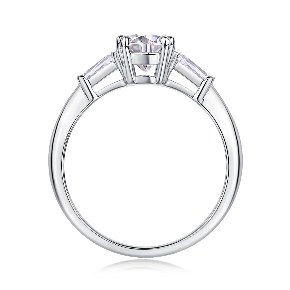 Tapered Baguette Solitaire